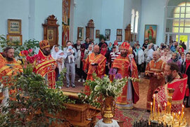 фото Престольні торжества в Георгіївському храмі Охтирки