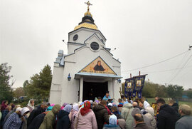 фото Учасники ЦПМ відвідали престольне свято Покровського храму в селі Лікарське