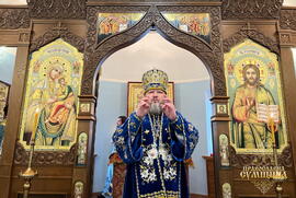 фото Сумський митрополит очолив богослужіння Неділі 5-ї Великого посту