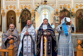 фото Престольне свято у Благовіщенському храмі міста Тростянець