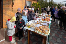 фото У храмах Охтирського благочиння відбулися благодійні ярмарки на Вербну неділю