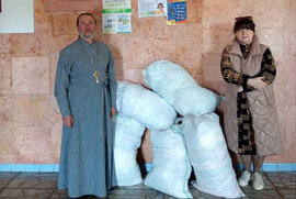 фото Добро в дії: парафіяни храму у Ворожбі допомогли нужденним під час Великого посту