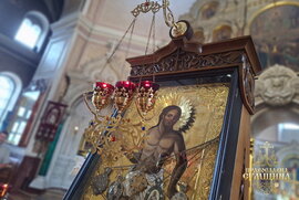 фото Відбувся соборний акафіст перед Малочернеччинським образом Христа Спасителя