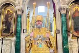 фото У Сумах відбулися урочисті богослужіння з нагоди дня пам’яті святителя Євлогія Едеського