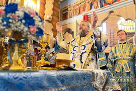 фото Митрополит Євлогій очолив святкування третьої річниці освячення Сергіївського храму в Сумах