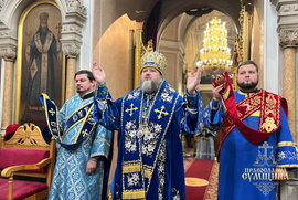 фото У Сумах відзначили 18-ту річницю архієрейської хіротонії митрополита Євлогія