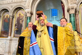 фото Новорічний молебень у Спасо-Преображенському соборі Сум очолив митрополит Євлогій