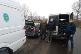 фото На Сумщину доставлено гуманітарну допомогу від Свято-Миколаївського храму м. Дніпро