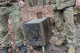 фото Єпархіальний центр реабілітації організував придбання спеціальної печі для військових