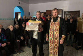 фото Благочинний Лебединського округу відвідав пацієнтів психоневрологічного інтернату