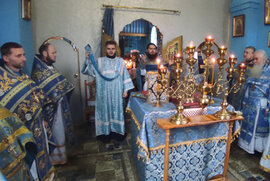 фото У селі Грунь вшанували ікону Божої Матері «Всіх скорботних радість»