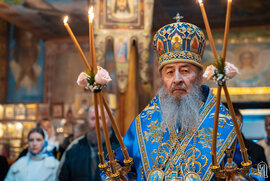 фото Вітання Блаженнішому Митрополиту Київському і всієї України Онуфрію з 35-річчям архієрейської хіротонії