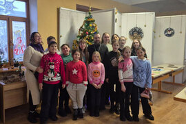 фото Різдвяний майстер-клас та виступ об’єднали вихованців недільних шкіл двох міських храмів у Сумах