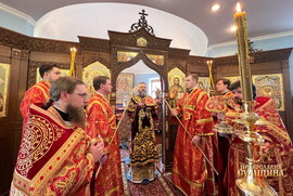 фото У хрестовому храмі Новомучеників і сповідників відбулися престольні урочистості