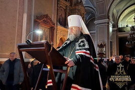 фото Сумський митрополит очолив богослужіння першої седмиці Великого посту