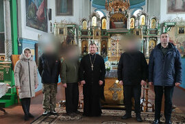 фото У Вознесенському храмі м. Лебедин відбулася чергова зустріч із підобліковими Центру пробації