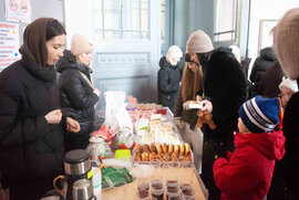 фото У Троїцькому архієрейському соборі відбувся благодійний ярмарок в допомогу постраждалим від війни