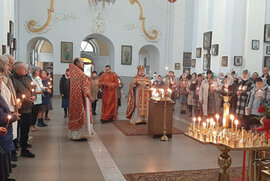 фото В Охтирці звершено панахиди за жертвами Чорнобильської катастрофи