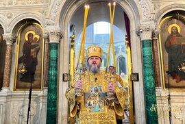 фото У Сумах відбулися урочисті богослужіння з нагоди дня пам’яті святителя Євлогія Едеського