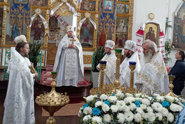 фото Престольні торжества в Михайлівському храмі Охтирки