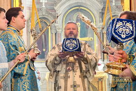 фото Архієрейське богослужіння в Неділю пам'яті святих отців VII Вселенського Собору