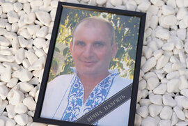 фото В Охтирці відспівали воїна Сергія Єфанова, який віддав життя за Україну