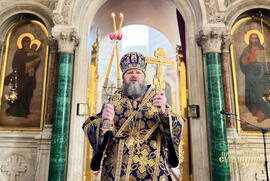 фото Сумський Преосвященний звершив богослужіння Неділі другої Великого посту